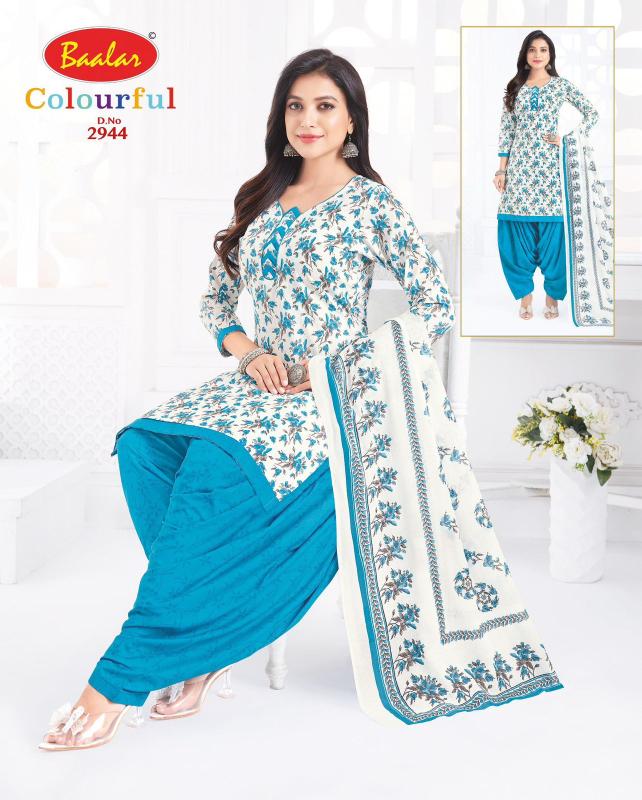 Baalar colourful vol-29 kalamkari dress material wholesale bangalore
